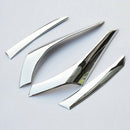 For Mitsubishi Outlander 2016 2017 Abs Chrome Taillight Streamer Trim Rear  K9F3