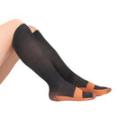 Unisex Anti-Fatigue Compression Knee High Socks Calf Support Pain Relief