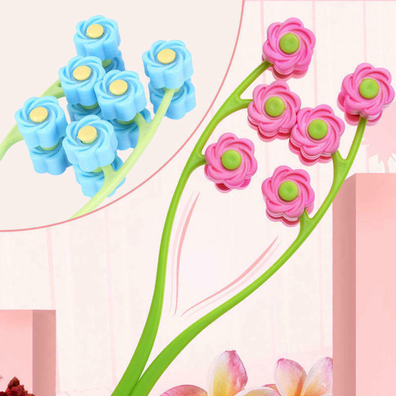 Flower Shape Face Roller Massage  Remove Chin Neck Facial Massager Beaut UMX
