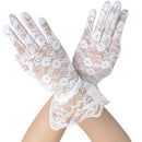 Fashion Women Bridal Evening Wedding Party Prom Driving Costume Lace Gloves