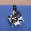 Cold Rolled Steel Zinc Alloy 138C-22 Drawer Lock Cabinet Locker with 2 Keys