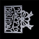 happy birthday gift Scrapbook DIY album Card Maker Metal Die Cut Stencil craftMO