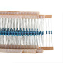 1280pcs 1 Ohm - 10M Ohm 1% Tolerance 1/4W Film Resistors Resistance Assortment