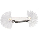 Metric Imperial Stainless Steel Thread Gauge Screw Pitch Gauge for Measure XBU