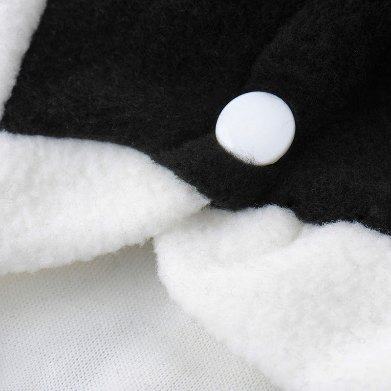 2x Pet Dog Cat Clothes Cute Panda Warm Hoodie Coat Costume Autumn Winter