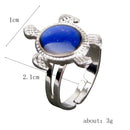 2 Sets Color Change Mood Emotion Necklace Ring Magic Jewelry Set Ring Gifts