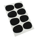8x Black Tenor Sax Mouthpiece Patches Pads 0.3mm for Saxophonist Beginner