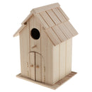 Wood Bird House Birdhouse  Bird Nest Nesting Box