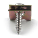 200pcs Stainless Steel Clips Multi-shaped Assorted Spire Clips U Nuts All-in- 1