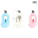 Cute Mini Color Mini Portable Utility Paper Cutting Blades Razor B8H5 K5B7