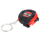 Mini Tape Measure With Key Chain Plastic Portable 1m Retractable Ruler cm/Inch