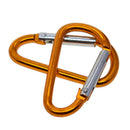 Ultra Sturdy Carabiner Clips, 50 Pack, Heavy Duty for Camping, Hiking, Outdoor