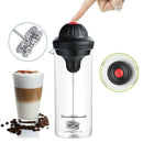 Kitchen Milk Bubbler Electric Milk Foamer Frother Cup for Coffee Cappuccino A
