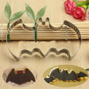 2pcs Stainless Steel Bat Shape Cutter Mold For Cake Cookie Vegetable Rice Too JR