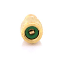 R12 R134A Brass Refrigeration Fitting Adapter 1/4'' To 1/4'' W/Valve Core BX