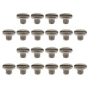 20pcs/pack Flute Mounting Nut Thread Screws for Woodwind Instrument Parts