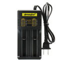 Skywolfeye US Plug 2A Li-ion 18650 Battery Charger Adapter w/ Power Display