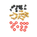 12pcs Computer Screws Motherboard Standoffs/ Screws/ Washers Kit  Z