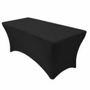 Utopia Kitchen Rectangular Stretch Tablecloth Spandex Tight Fit Table Cover