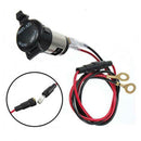 12V 120W Power Boat Car Cigarette Lighter Socket Plug + 1 M Cable Ring 10A