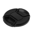 72mm Center Pinch Snap-on Cover Lens Cap Protctor Case For Nikon / Canon Camera