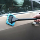 Car Brush Windshield Window Auto Glass Cleaner Tool Wand Microfiber Cloth
