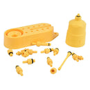 Bicycle Hydraulic Disc Brake Bleed Adapters Set Copper Metal Oil Funnel Bike_kz