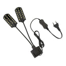 15W LED Waterproof Aquarium Light Fish Tank Aquatic Plants Grow Clip-on Lamp
