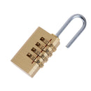 4 Digit Combination Lock Password Padlock Protable Travel bag Password Padloc Ew