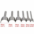 6 Pieces/Set Of Leather Craft Tools Semi-Circular Leather Craft Tools Punch