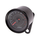 Motorcycle Black Tachometer Gauge 13000 RPM with Bracket for Cafe Racer ATV UTV