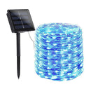 Solar String Lights Waterproof Copper Wire Fairy Lamp (Blue White 200LED)