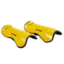 Yellow Durable New 1 Pair Competition Pro Soccer Shin Guard Pads Shinguard