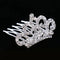 Princess Crystal Crown Mini Hair Comb Tiara for Wedding Bridal Headpiece