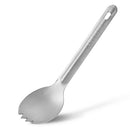 Long Handle Titanium Spork Camping Home Travel Outdoor Tableware Ultralight Fork