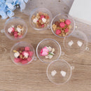 5pcs/Pack Transparent Ball Christmas Tree Pendant  Candy Gift Box Wedding De JR