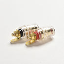 2X  Amplifier Speaker Terminal Binding Post Banana Plug Jack Socket Connector GT