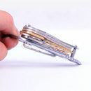 Hiking Camping Key Holder Keychain Clip Tool Screwdriver Wrench Carabiner