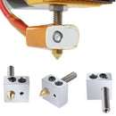 10pcs 30MM Length Extruder 1.75mm Throat Tube and 10pcs Brass Extruder Nozz