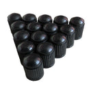 50Pcs Black Plastic Auto Car Truck Wheels Tire Valve Air Dust Cover Stem Cap New