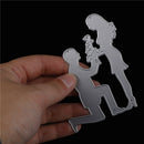 1x Marry me cutting dies stencil diy scrapbooking album paper card embossing FT