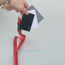 Digital Color Card Gray Black White Exposure Balance Card Strap for Photo SLR