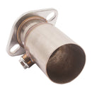 3" Stainless Pipe To 2.5" 2  Flange Reducer Downpipe Exhaust