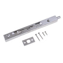 8'' Door Guard Stainless Steel Bolt Action Lever Flush Latch Slide Latch