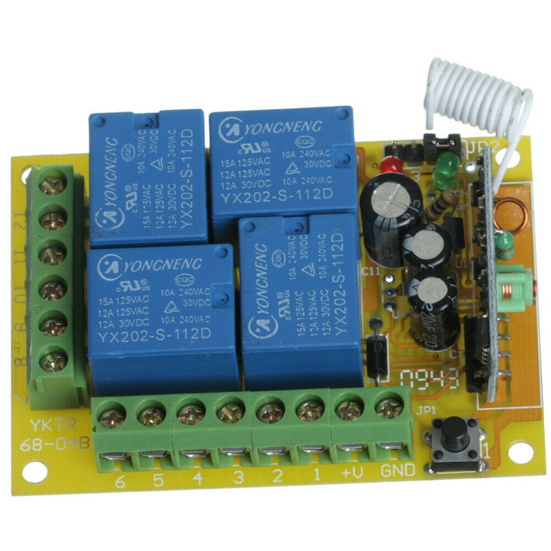 New DC 12V Wireless Remote Control Switch Module and Car Remote Control 433