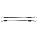 2PCS Tailgate Lift Support Cables, 16'' - Left/Right Pair