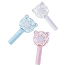 Cute Mini Portable Handheld Cooling Fan & Usb Rechargeable Desk Quiet Air C M6F1