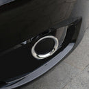3X(Car Styling Abs Chrome Front Fog Light Lamp Cover Trim for Mercedes-Benz