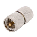 Walkie-Talkie Feeder Cable Double UHF PL259 Connector SL16 to SL16 Male Adapter