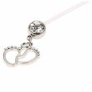 Flexible Pregnancy Maternity Belly Navel Bar Ring Body Piercing Baby Feet W U9E4